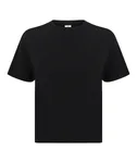 SF Women Bauchfreies, kastiges T-Shirt aus Baumwolle, White M, SF237 – Bild 3