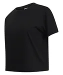 SF Women Bauchfreies, kastiges T-Shirt aus Baumwolle, White M, SF237 – Bild 5