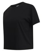 SF Women Bauchfreies, kastiges T-Shirt aus Baumwolle, White XS, SF237 – Bild 5