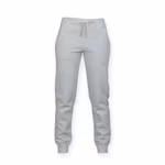 SF Women Jogginghose mit Ripp-Bündchen für Damen, Heather Grey L, SF425 – Bild 3