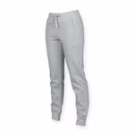 SF Women Jogginghose mit Ripp-Bündchen für Damen, Heather Grey L, SF425 – Bild 6