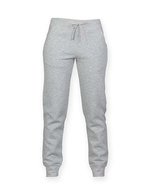 SF Women Jogginghose mit Ripp-Bündchen für Damen – Heather Grey