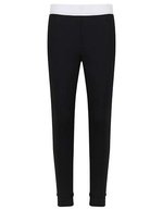 SF Women SF Leggings mit Jacquard-Bund, Black/White XL, SF426 – Bild 1