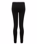 SF Women Leggings SF con vita Jacquard, Black/White XS, SF426 – immagine 3