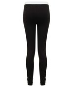 SF Women SF Leggings mit Jacquard-Bund, Black/White XL, SF426 – Bild 3
