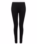 SF Women Leggings SF con vita Jacquard, Black/White XS, SF426 – immagine 4