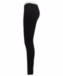 SF Women Leggings SF con vita Jacquard, Black/White XS, SF426 – immagine 5