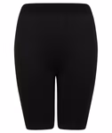 SF Women Fahrrad-Shorts mit Jacquard-Bund für Damen, Black/Black L, SF427 – Bild 3