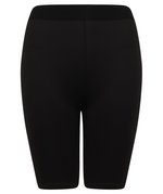 SF Women Fahrrad-Shorts mit Jacquard-Bund für Damen, Black/Black XS, SF427 – Bild 3