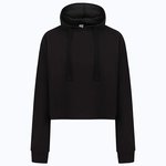 Women´s Cropped Slounge Hoody – Nero