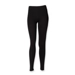 SF Women Leggings SF64 aus Baumwolle-Elasthan für Damen, Black XS, SF64 – Bild 3