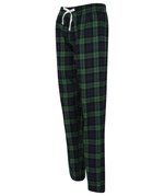 SF Women Tartan Loungehose aus Flanell-Twill, Navy-Green Check M, SF83 – Bild 6
