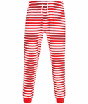 SF Men Jogginghose mit Kordelzug für Herren, Red/White Stripes XL, SFM086 – Bild 8