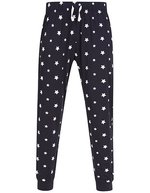 SF Men Jogginghose mit Kordelzug für Herren, Navy/White Stripes XS, SFM086 – Blu navy/Bianco Stars