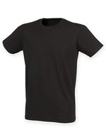 SF Men Modisches Stretch T-Shirt mit Seitennähten, Bright Red XXL, SFM121 – Bild 2