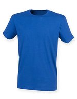 SF Men Modisches Stretch T-Shirt mit Seitennähten, Bright Red XXL, SFM121 – Royal