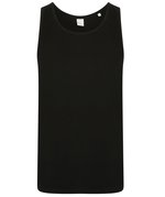 SF Men Ärmelloses Melange T-Shirt mit Stretch, Black S, SFM123 – Bild 3