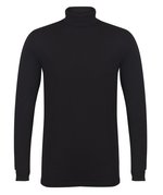 SF Men Langarmshirt mit Rollkragen und Slim-fit, Black S, SFM125 – Bild 3
