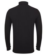 SF Men Langarmshirt mit Rollkragen und Slim-fit, Black S, SFM125 – Bild 4