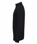 SF Men Long-Sleeve Shirt with Roll Neck and Slim-Fit, Black S, SFM125 – image 5