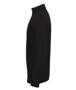 SF Men Langarmshirt mit Rollkragen und Slim-fit, Black S, SFM125 – Bild 5