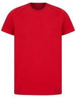SF Men Nachhaltiges T-Shirt aus Baumwolle-Polyester – Bright Red