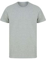 SF Men Nachhaltiges T-Shirt aus Baumwolle-Polyester – Heather Grey