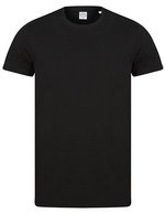 SF Men Bio-Baumwoll T-Shirt mit Rundhalsausschnitt, Black XXS, SFM140 – Bild 2
