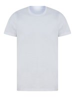 SF Men Bio-Baumwoll T-Shirt mit Rundhalsausschnitt, Black XXS, SFM140 – Blanc