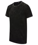 SF Men Washed-Look T-Shirt mit Rundhalsausschnitt, Washed Black L, SFM203 – Bild 5