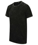 SF Men Washed-Look T-Shirt mit Rundhalsausschnitt, Washed Black XXS, SFM203 – Bild 5