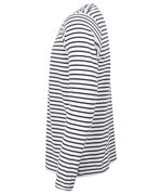 SF Men Langarm T-Shirt Oxford Navy mit Label, White/Oxford Navy XXS, SFM204 – Bild 6