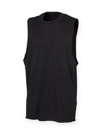 SF Men Ärmelloses T-Shirt mit Ripp-Ausschnitt, Black XS, SFM232 – Bild 2