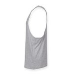 SF Men Ärmelloses Fashion T-Shirt Skinnifit Schnitt, White M, SFM236 – Bild 5