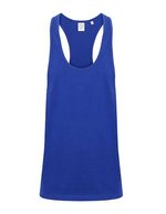 SF Men Ärmelloses Fashion T-Shirt Skinnifit Schnitt – Royal