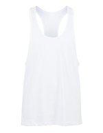SF Men Ärmelloses Fashion T-Shirt Skinnifit Schnitt – White