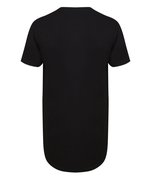 SF Men Extralanges T-Shirt mit Dipped Hem, Black S, SFM258 – Bild 4