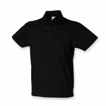 SF Men Slim Fit Polo made of Micro-Piqué, Black XL, SFM42 – image 3