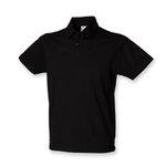 SF Men Slim Fit Polo aus Mikro-Piqué, Black S, SFM42 – Bild 3
