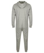 SF Men Einteiler mit Kapuze und Reißverschluss, Heather Grey L/XL, SFM470 – Bild 4
