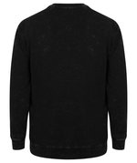 SF Men Washed Loose Fit Sweatpullover aus Baumwolle, Washed Black XXS, SFM520 – Bild 4