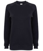 SF Men Slim Fit Sweatshirt mit Raglan-Ärmeln, Black XXS, SFM525 – Bild 3
