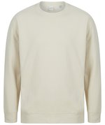 SF Men Nachhaltiger Sweat mit dropped Tail-Saum, Black XXS, SFM530 – Bild 3