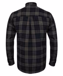 SF Men Twill a quadri taglio Uomo con Button-down, Navy Check L, SFM560 – immagine 4