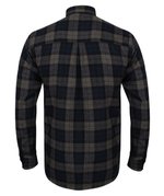 SF Men Karierter Twill Herren-Schnitt mit Button-down, Burgundy Check S, SFM560 – Bild 4