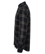 SF Men Karierter Twill Herren-Schnitt mit Button-down, Burgundy Check S, SFM560 – Bild 6