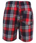 SF Men Shorts Lounge Tartan in Flanella di Cotone, Red-Navy Check M, SFM82 – immagine 4