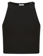 SF Minni Ärmelloses Kinder Racerback T-Shirt – Black