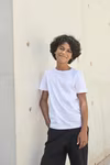SF Minni T-Shirt Slim Fit Baumwolle Elasthan für Kinder, White 3-4 Jahre, SM121 – Bild 2