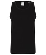 SF Minni Ärmelloses Kinder T-Shirt aus Baumwolle, Black 5-6 Jahre, SM123 – Bild 3